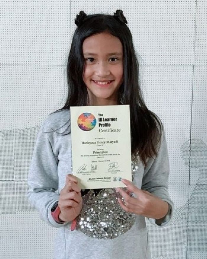 Leya, anak semata wayang Risma dan Ferry