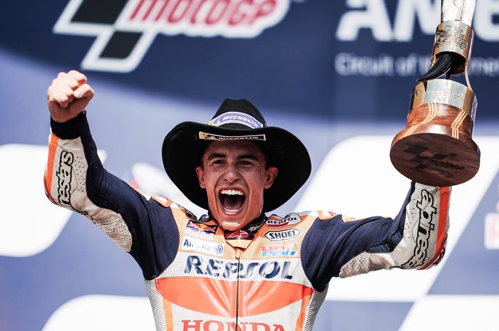 Marc Marquez mengakui bahwa menjadi juara pada balapan MotoGP Americas 2021 adalah rencananya sejak awal