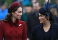 Begini Tampilan Kate Middleton dan Meghan Markle saat Natal, Baikan?