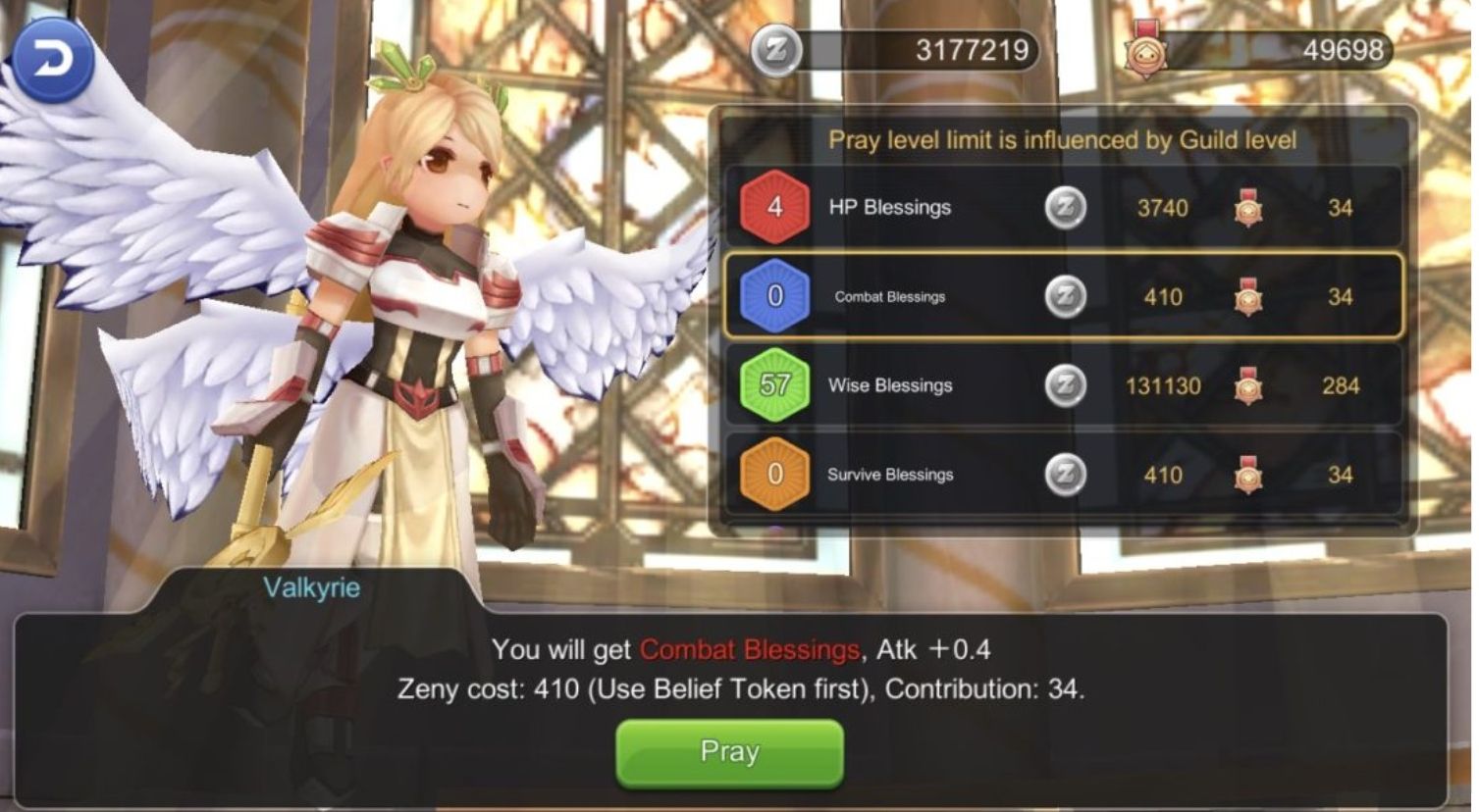 Guild Blessing Ragnarok M