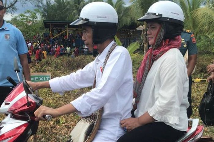 Iriana dan Jokowi