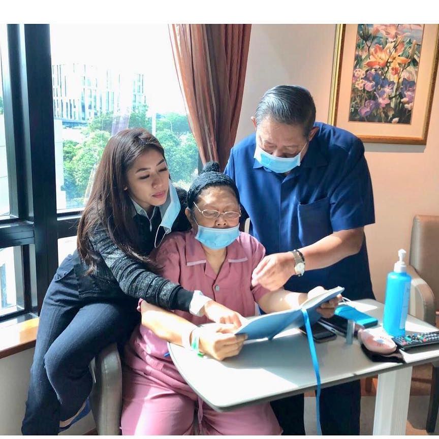 Ani Yudhoyono kangen berat dengan cucu