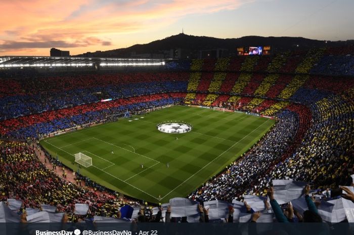 Kandang Barcelona, Stadion Camp Nou.