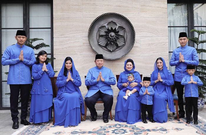 SBY dan keluarga
