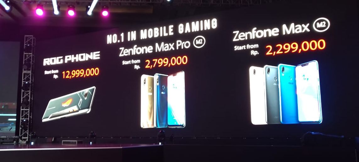 Harga Asus Zenfone Max Pro M2