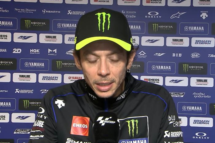 Valentino Rossi merasa malu terjatuh di tikungan pertama MotoGP Prancis 2020.