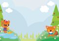 Dongeng Anak: Kuma Memancing Ikan