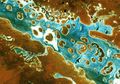 Danau Garam yang Terlihat Seperti Permata di Gurun Australia