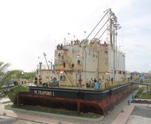 Kapal Pltd Apung Sebagai Monumen Peringatan Tsunami Aceh