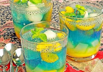 Minuman Segar untuk Buka Puasa: Orange Blue Punch