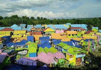 Jodipan, Kampung Warna-warni yang Membuat Liburan Kita Berwarna