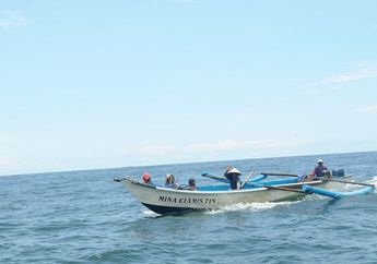 Batu Layar Pangandaran, Kapal Putri Tandarum Cagang yang Terdampar