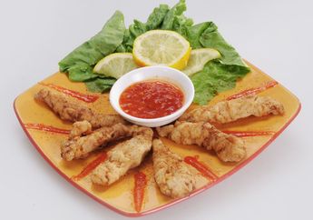 Ayam Tepung Jeruk Lemon, Menu Buka Puasa yang Enak dan Segar