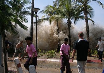 Terlihat Sama, Cari Tahu Perbedaan Tsunami dan Gelombang Tinggi, yuk!