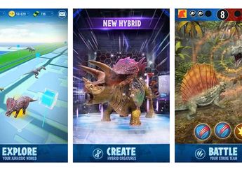Seru! Mirip Pokemon Go, Coba Game Tangkap Dinosaurus Ini, yuk!