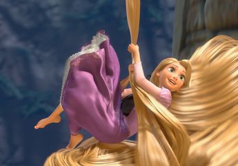 Panjang Rambut Rapunzel Hingga 21 Meter, Ini 10 Fakta Princess Disney