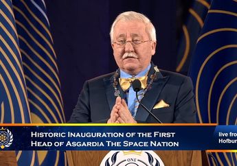 Asgardia, Negara Antariksa Pertama Ini Sekarang Punya Kepala Negara