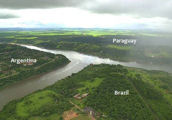 Triple Frontier, Batas Tiga Negara di Amerika Selatan