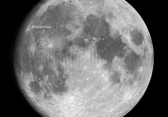 Kawah Aristarchus, Kawah Paling Terang di Bulan
