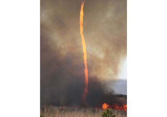 Firenado, Pusaran Api yang Terbentuk Karena Kebakaran dan Tornado