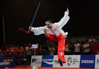 Ratu Wushu Asia Berhasil Raih Medali Emas Kedua untuk Indonesia di Asian Games 2018