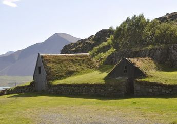 Serba Hijau, Rumah Tradisional Islandia Ini Dipenuhi Rumput, Kenapa?