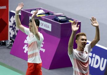 Hore! Dua Tim Bulu Tangkis Ganda Putra Indonesia Akan Bertemu di Final