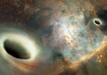 Unik! Dua Lubang Hitam Ini Saling Mengorbit Seperti Sedang Menari