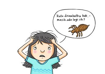 Kutu Membuat Kulit Kepala Terasa Gatal, dari Mana Datangnya Kutu, ya?