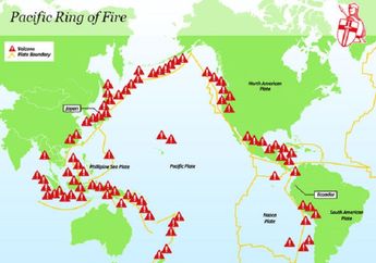 Mengenal Cincin Api, Kumpulan Gunung Berapi di Tepi Samudra Pasifik