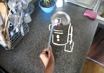 Menggunakan Peralatan Dapur, Seniman Ini Menggambar Karakter Star Wars