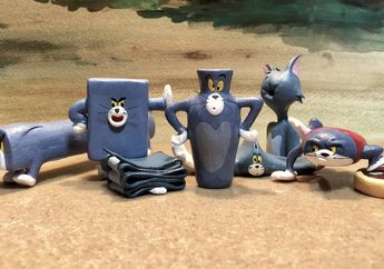 Wah, Momen Lucu Tom and Jerry Menginspirasi Pematung di Jepang!