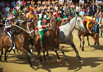 Palio, Pacuan Kuda Bersejarah yang Ditonton Ribuan Orang di Italia