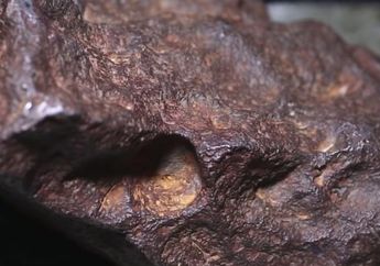 Batu yang Digunakan Sebagai Pengganjal Pintu Ini Ternyata Meteorit Berharga