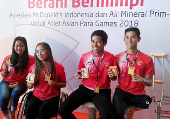 Penghargaan Khusus untuk Atlet Asian Para Games 2018 Cabang Olahraga Renang