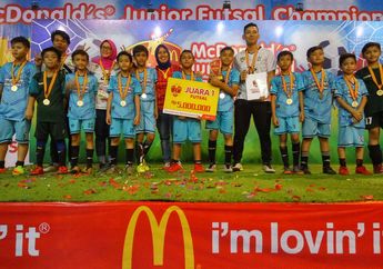 SD Al-Jannah Berhasil Menjuarai Babak Penyisihan McDonald's Junior Futsal Championship 2018 Wilayah Timur
