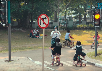 Belum Hafal Rambu Lalu Lintas? Belajar di Taman Lalu Lintas Bandung, yuk!