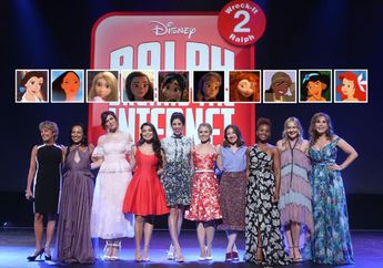 Inilah Wajah-Wajah di Balik Disney Princess di Film Wreck-It Ralph 2