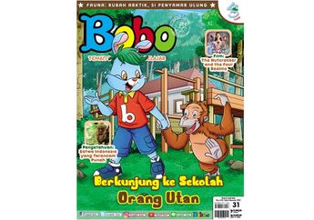 Keren! Ada Sekolah Orang Utan di Majalah Bobo Edisi 31 (Terbit 8 November 2018)