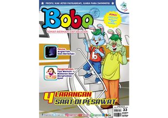 Ada Bonus Menarik di Majalah Bobo Edisi 33 (Terbit 22 November 2018)