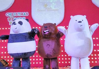 Ayo, Rayakan Natal dengan We Bare Bears di Mal Taman Anggrek
