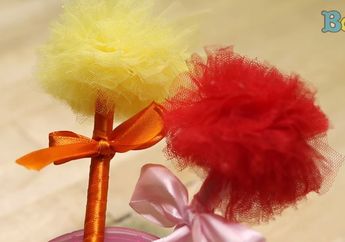 Cara Membuat Hiasan Pom-pom Pulpen, Bikin Makin Semangat Belajar!