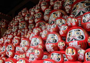 Boneka Daruma, Oleh-Oleh Simbol Ketekunan dan Keberuntungan Jepang