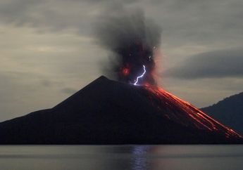 Erupsi Gunung Anak Krakatau Merupakan Tipe Strombolian, Ini 5 Tipe Erupsi Gunung Berapi