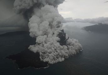 Begini Proses Terbentuknya Tsunami yang Diakibatkan Erupsi Gunung Anak Krakatau