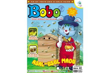 Madu Bisa Usir Bakteri, Majalah Bobo Edisi 42 (Terbit 24 Januari 2019)