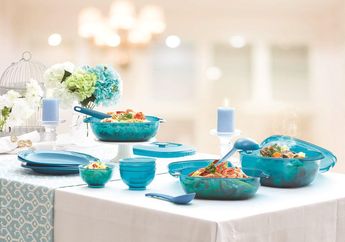Intip Desain Classy Crystalline, Peralatan Mewah untuk Sajikan Makanan