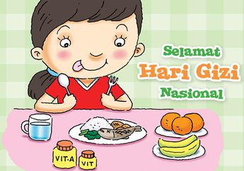 Hari ini Hari Gizi Nasional, Ini Bedanya Gizi Seimbang dengan 4 Sehat 5 Sempurna