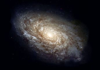 Walau Ada Lubang Hitam, Kenapa Pusat Galaksi Digambarkan Terang?