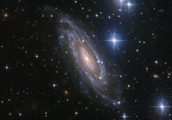 Galaksi NGC 1964, Galaksi Spiral Cemerlang di Rasi Bintang Lepus
